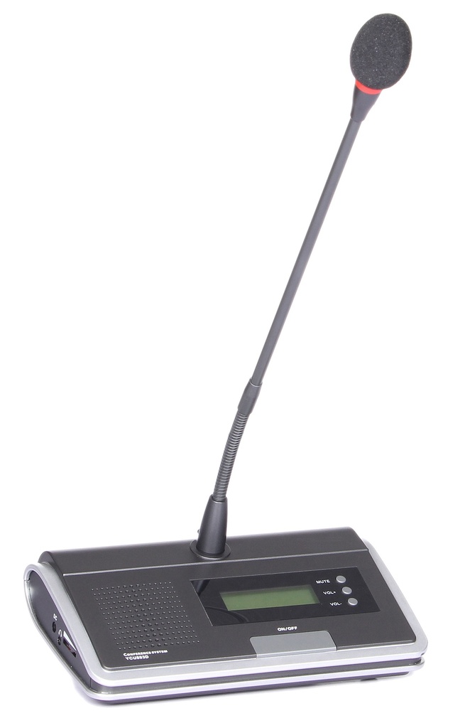 Pupitre microphone délégué pour système de conférence sans fil WCS-WCS-D