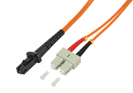[1300170] Jarretière optique MTRJ - SC Duplex Multimode 50/125µ 1,00 m