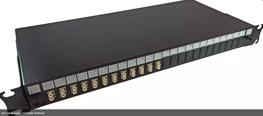 [1304034] Tiroir Optique équipé 12 LC Duplex Multimode