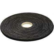 [1701075] Rouleau lien auto agrippant noir 16mm en 20 m