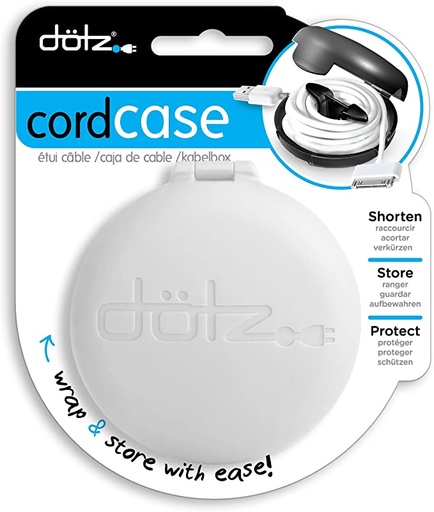 [1701094] Dotz mini cord wrap blanc