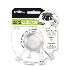 [1701100] Dotz cord catcher blanc