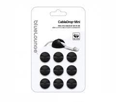 [1701111] Blue lounge cabledrop mini noir (lot de 9)