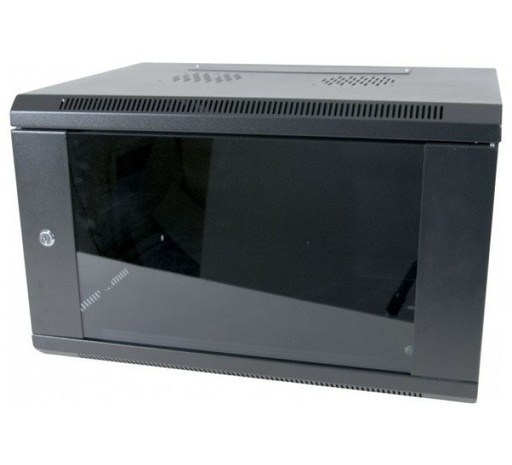 [1500041] Coffret 19" 12U noir prof 600 mm