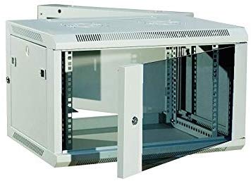 [1500045] Coffret pivotant 19" 6U gris prof 550mm