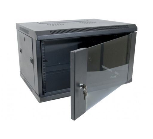 [1500050] Coffret 19" 15U noir prof 600 mm