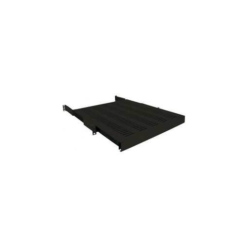 [1500505] Plateau fixe 4 coins prof. 600mm + pattes 1U réglables (+/-150mm)