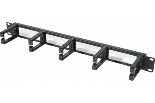 [1500704] Panneau support cables 1U 19" ouvert