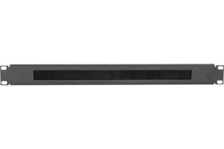 [1500706] Passe câbles avec brosse et support cable1U 19"