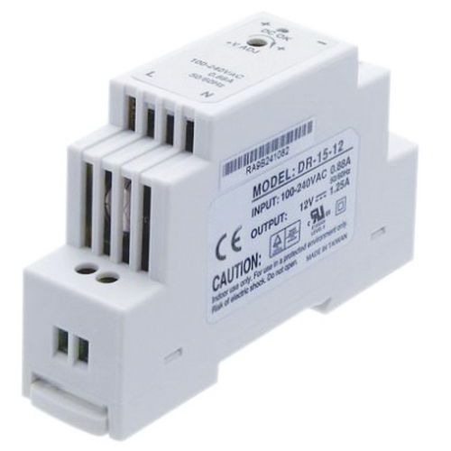[1100006] Alim.industrielle 12V-15W/1,25A rail din