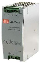 [1100009] Alim.industrielle 48V-75W/1,6A rail din
