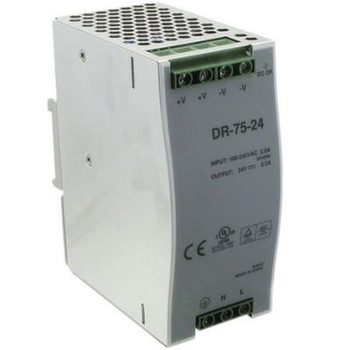 [1100010] Alim.industrielle 24V-75W/3,2A rail din