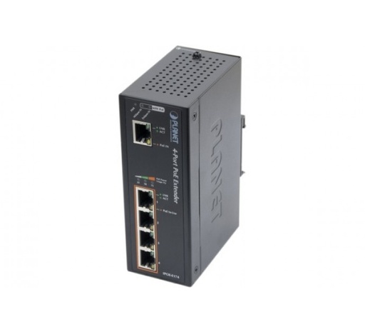 [1100064] Planet IPOE-E174 SW.Industriel 1 UltraPoE vers 4 Giga PoE+