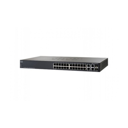 [1100100] CISCO SF300-24 SWITCH MANAGEABLE 24x10/100 + 2xSFP + 2xGIGA