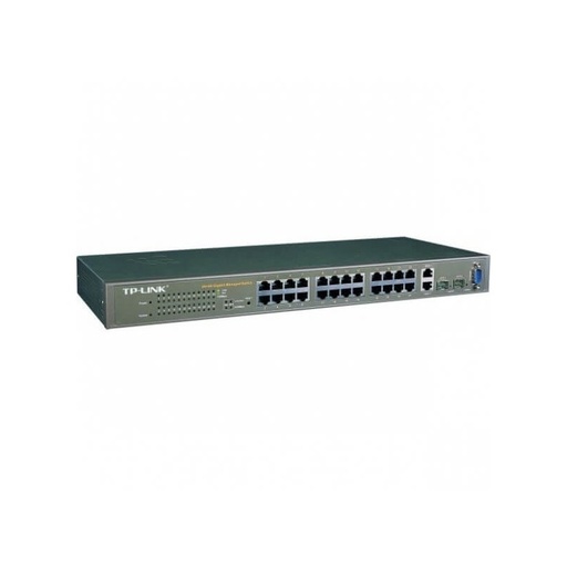 [1100101] Switch TP-Link rackable 24x10/100 +2Gigabit +2xSFP SNMP