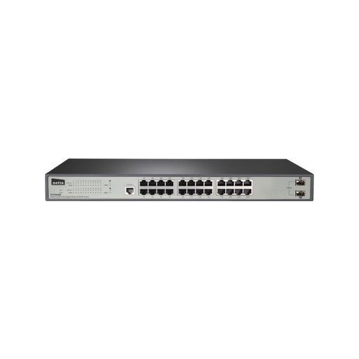 [1100110] Netis ST3326GF Switch Niv2 24 ports Gigabit + 2 SFP indép