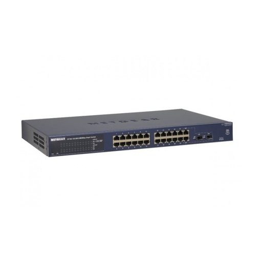 [1100119] Netgear GS724T Switch Niveau 2 - 24 ports Gigabit + 2 SFP