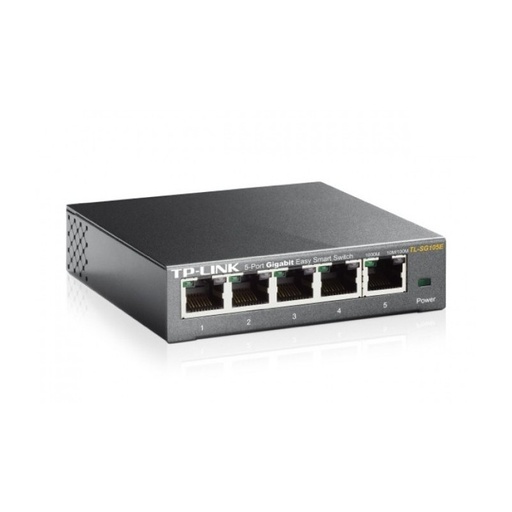 [1100147] Tp-link TL-SG105E switch metal 5 ports Gigabit IGMP+Vlan+QoS
