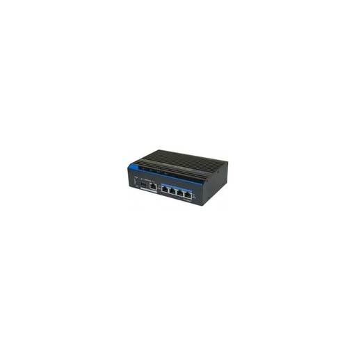 [1100177] Dexlan switch 4P full PoE+ 60W + uplink RJ-45 & SFP 100FX