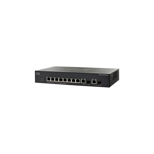 [1100184] CISCO SF302-08P SWITCH MANAGEABLE 8x10/100 + 2xSFP POE