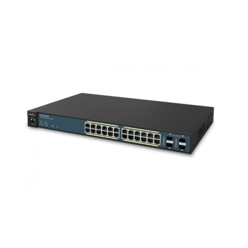 [1100193] Engenius switch 24P Gigabit PoE+ 370W & Ctrl 50 bornes WiFi