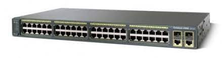 [1100604] Cisco Catalyst WS-C2960+48TC-L commutateur réseau Géré L2 Fast Ethernet (10/100) Noir