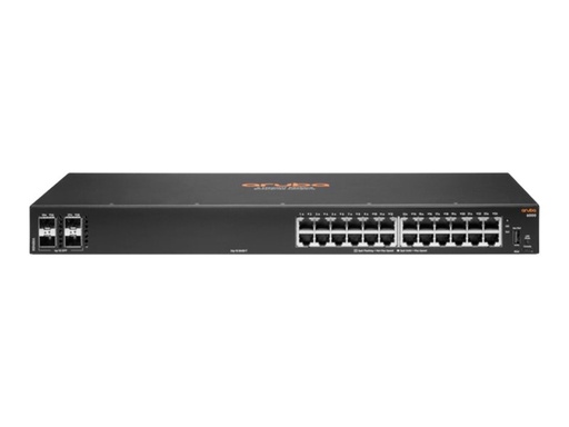 [1100711] 
Switch H P Enterprise Aruba 6000 24G 4SFP Géré L3 Gigabit Ethernet (10/100/1000) 1U
