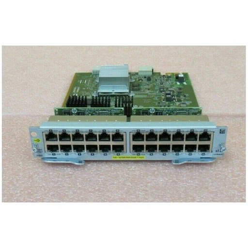 [1101105] Module de commutation réseau Gigabit Ethernet  H P Enterprise 24-port 10/100/1000BASE-T PoE+ MACsec v3 zl2