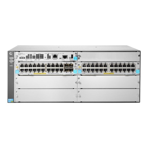 [1101108] Commutateur Aruba 5406R 44GT PoE+ et 4 ports SFP+ v3 zl2 (sans bloc d'alimentation)