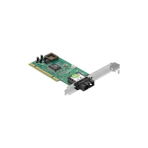 [1101509] Carte réseau PCI Fibre Optique 100FX SC + Low Profile + ...