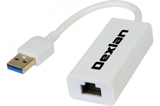 [1101518] Dexlan adaptateur Réseau USB 3.0 Gigabit - à cordon