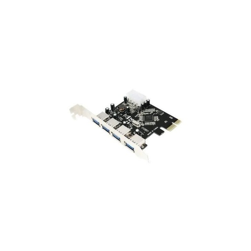 [1101525] Digitus Adaptateur Interface: 4-Port USB 3.0, PCI Express, Add-on Card