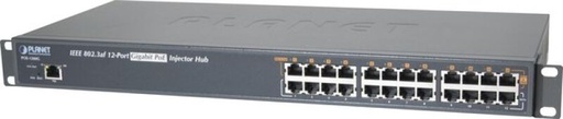 [1101724] Planet POE-1200G injecteur 12 p Gigabit PoE 802.3af 200W