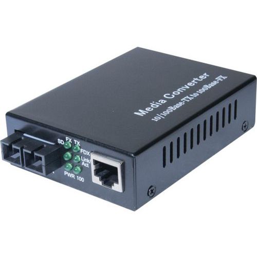[1102005] Convert RJ45 10/100 - Fibre 100FX Monomode SC 25KM avec LFP