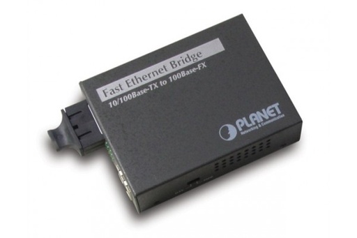 [1102006] Planet FT-802 convertisseur fibre 100FX 2km SC + LFP