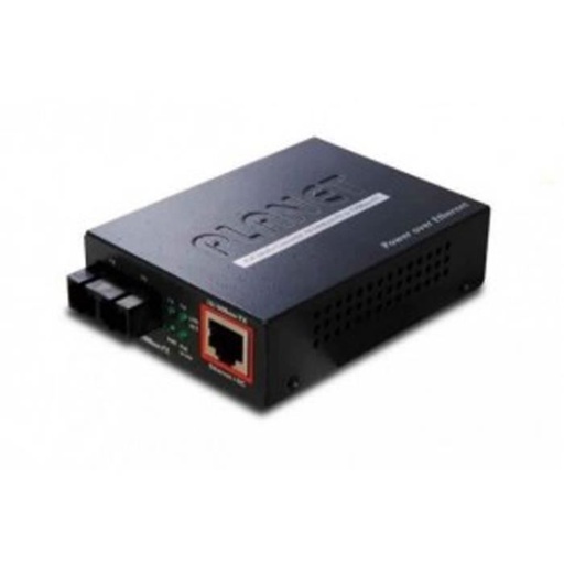 [1102010] Planet FTP802 CONV. fibre 100FX 2KM - RJ45 Injecteur PoE ...