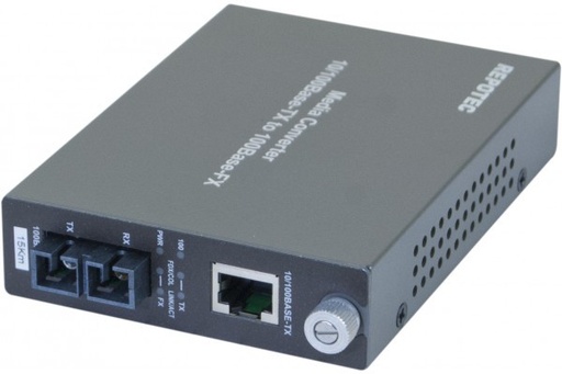 [1102016] Convertisseur fibre optique/RJ45 - 100Mbps SC Multimode