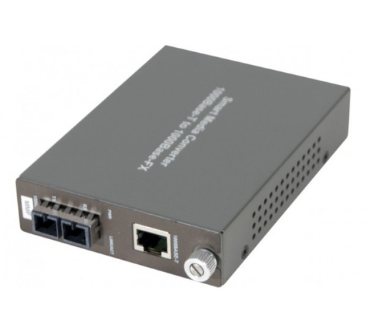 [1102024] Convertisseur fibre optique/RJ45 - GIGABIT SC Multimode