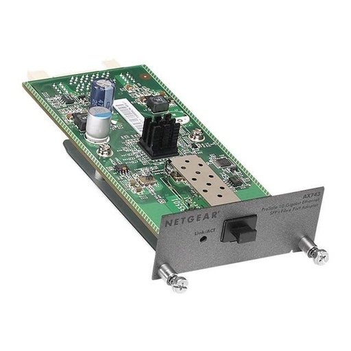 [1102508] Netgear AX743 adaptateur pour modules SFP+ 10GbE