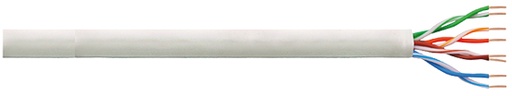[1200528] Câble Cat 6 UTP Souple PVC Boîte de  (Le mettre )