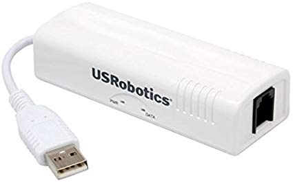 [1102913] Modem/fax us robotics 56K usb win/mac