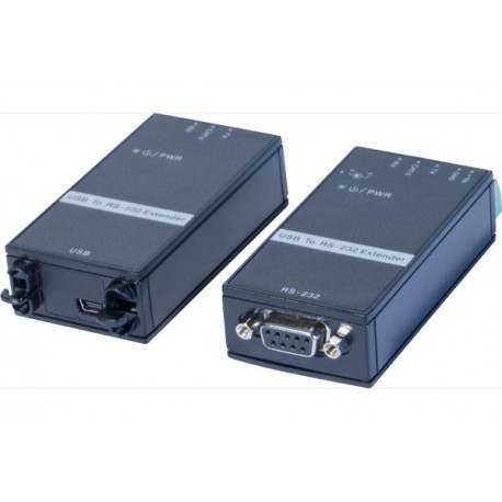 [1103001] Convertisseur-Extendeur USB-RS232 full duplex sur CAT5 12...
