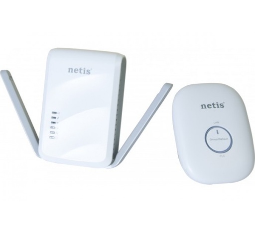 [1103729] Netis PL7622 kit CPLl AV600 + récepteur CPL/WiFi 300Mbps