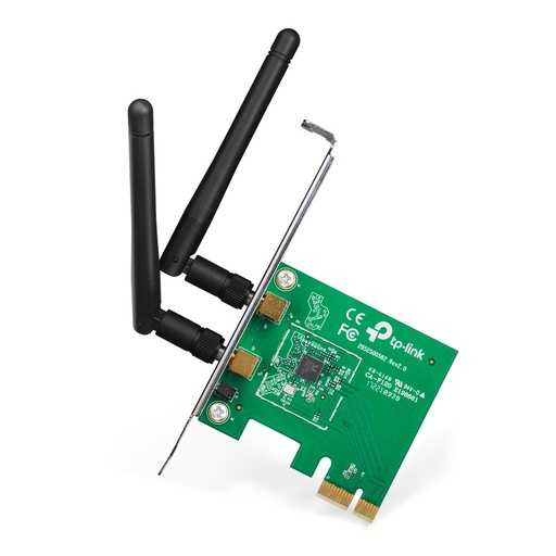 [1104303] Carte PCI Express WiFi 11N 300MBPS 2 Antennes + Low Profile