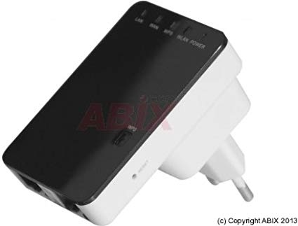 [1105201] AP/repeteur/routeur WiFi 300M prise electrique Compacte