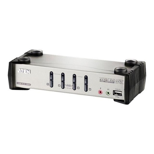 [1107512] Aten CS1734B Switch KVM 4 ports USB + Audio + câbles