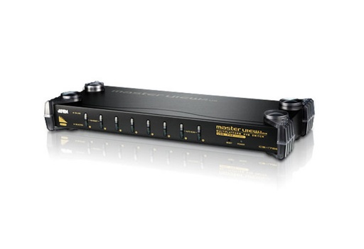 [1107520] Switch KVM 8 ports Combo USB/PS2 avec OSD Rackable 19" - 1U