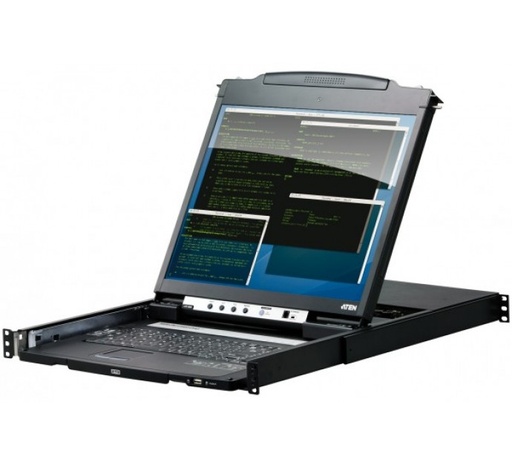 [1107707] ATEN CL5800 Console KVM LCD 19" Dual rail 1port VGA/USB-PS2