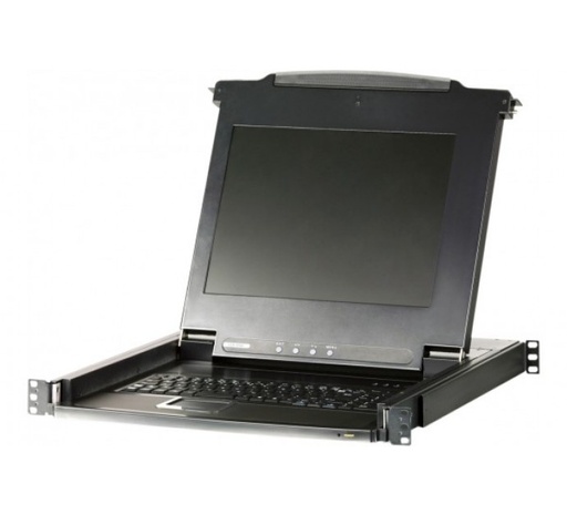 [1107910] ATEN CL1000 console KVM LCD 17" 1 port VGA/PS2-USB Clav. FR