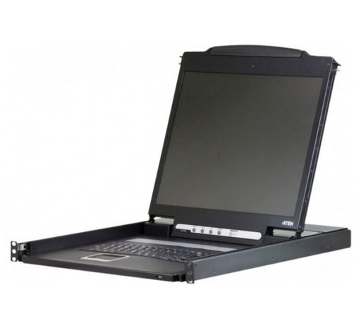 [1107911] ATEN CL1000N console KVM LCD 19" simple rail VGA/PS2+USB